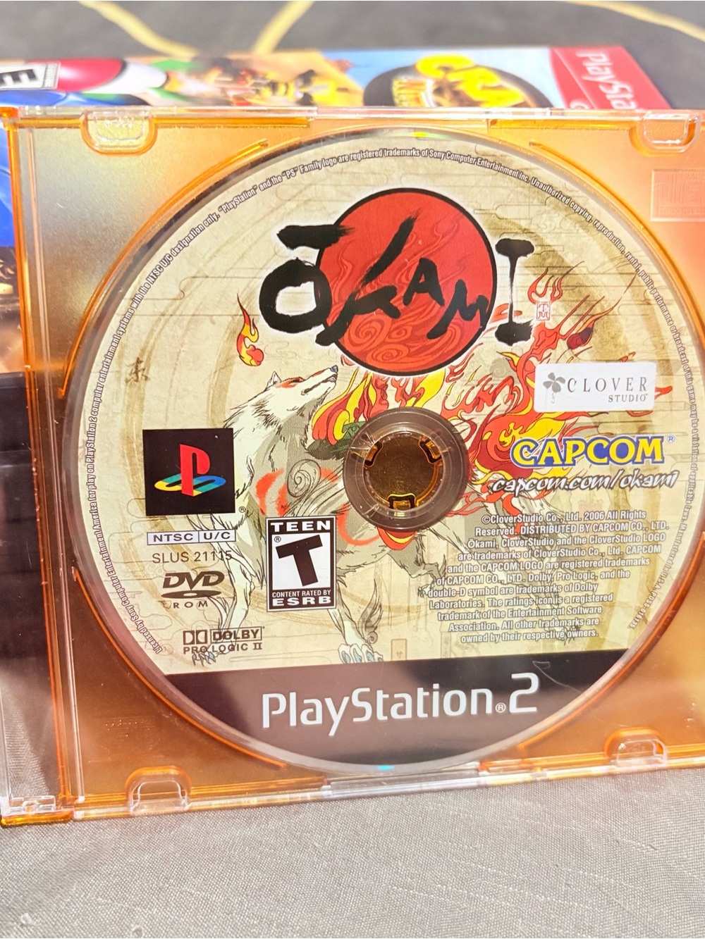 Okami (Sony Playstation 2 PS2, 2006) DISC ONLY